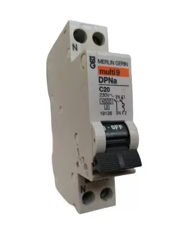 کلید مینیاتوری Merlin Gerin C25 (تک پل)