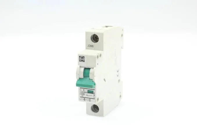 کلید مینیاتوری F&G C6 (تک پل)