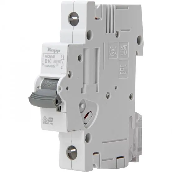 کلید مینیاتوری Kupp B10 (تک پل)