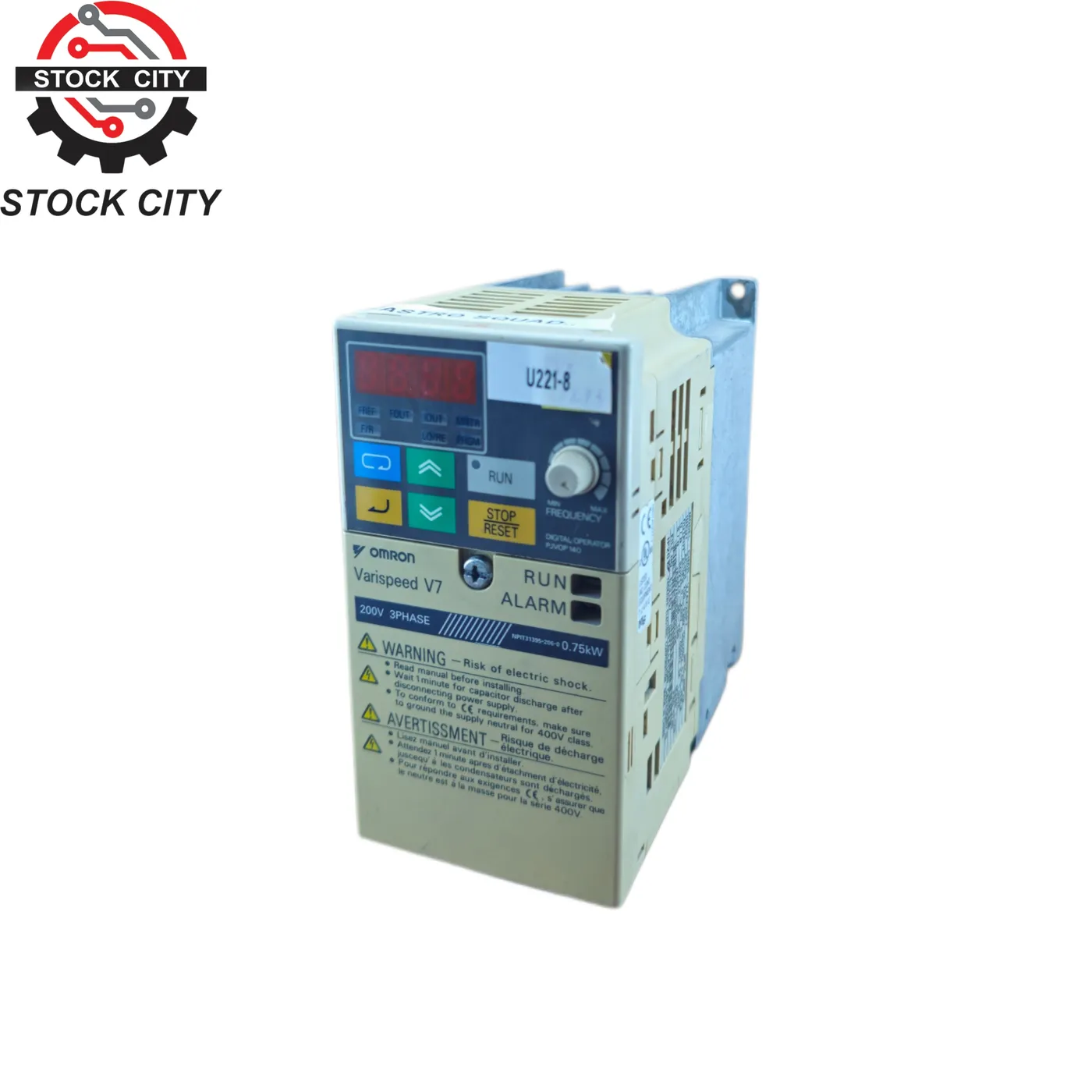 اینورتر OMRON 0.75KW (استوک)