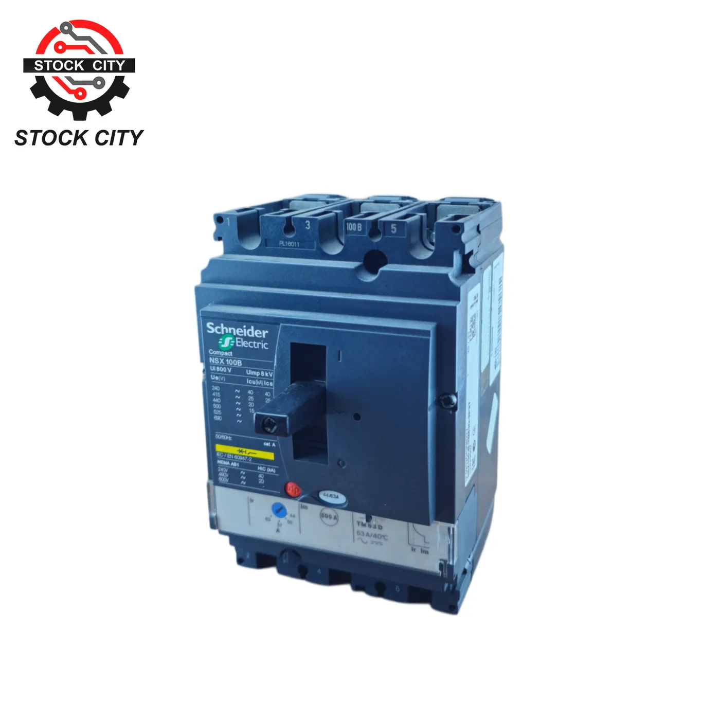 کلید اتوماتیک فیکس Schneider 63A(استوک)