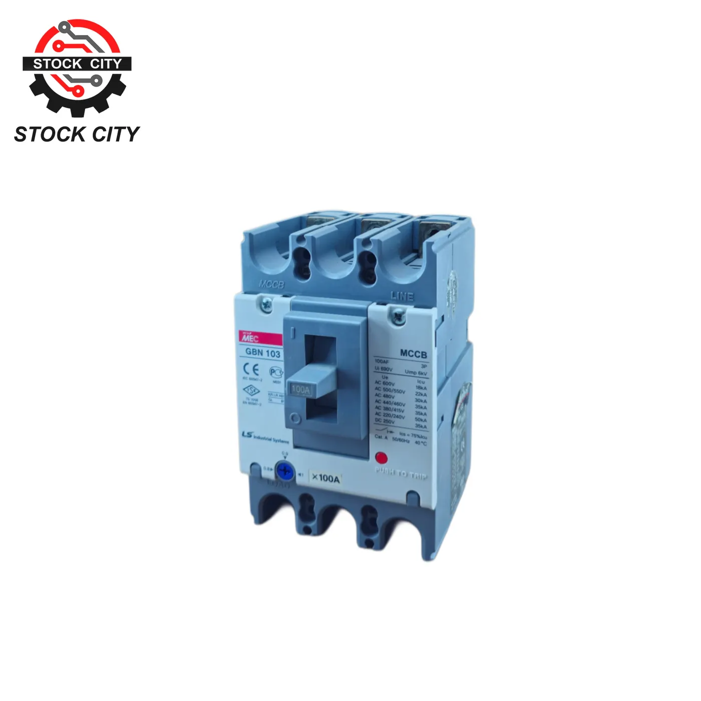 کلید اتوماتیک تنظیمی LS 100A Mec (آکبند)