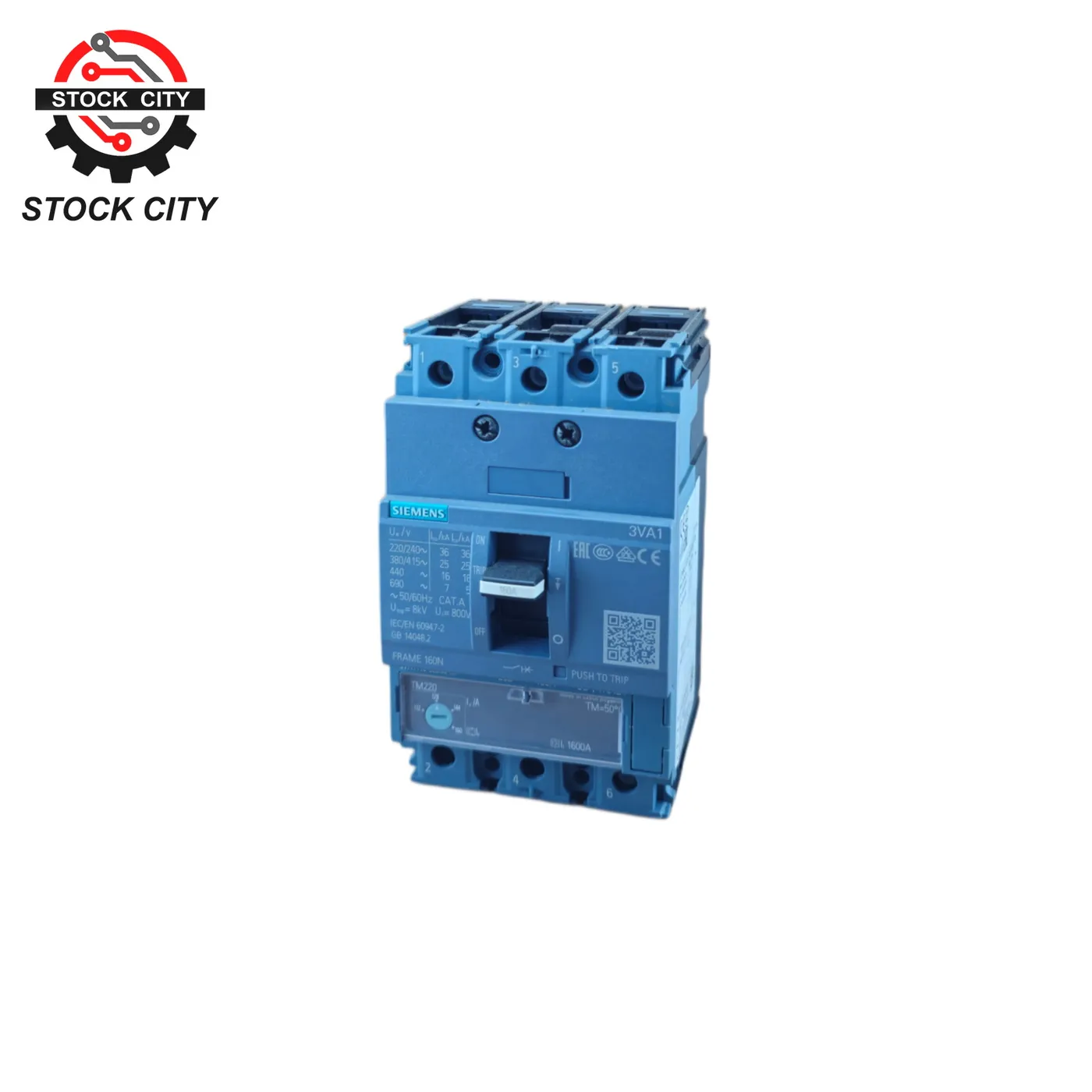 کلید اتوماتیک تنظیمی Siemens 160A (آکبند)