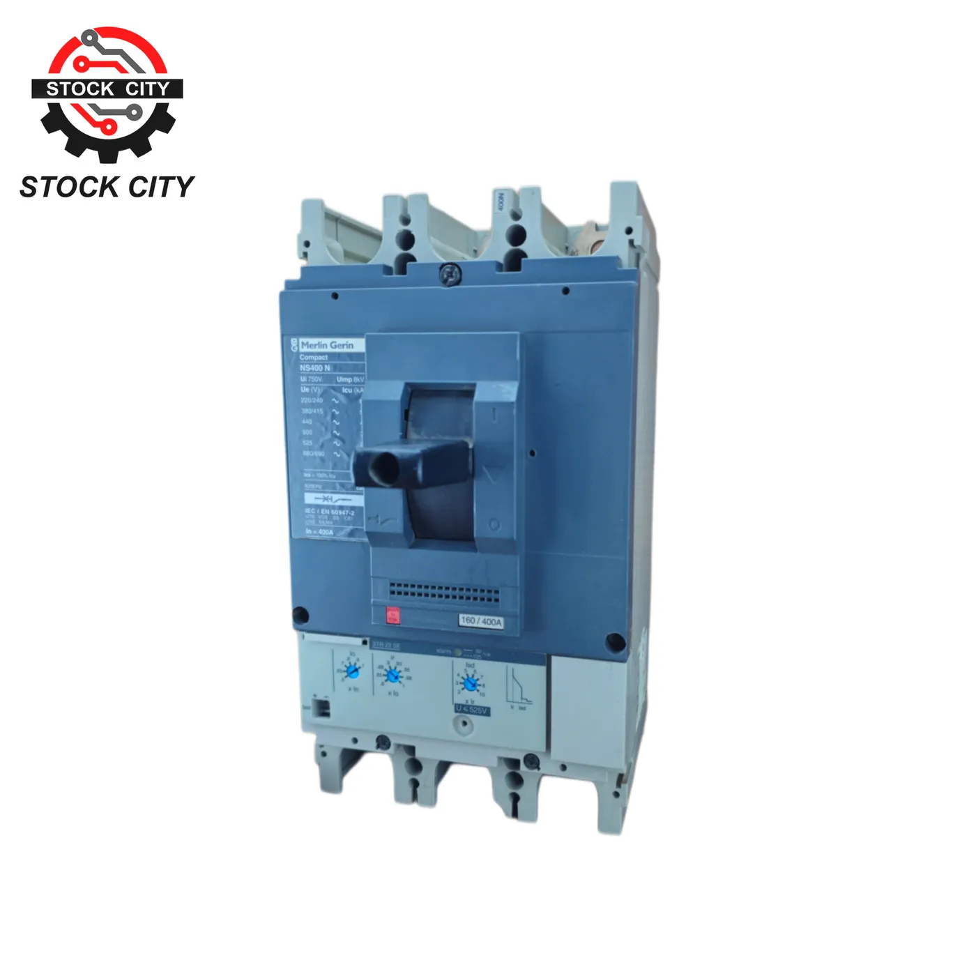 کلید اتوماتیک تنظیمی Merlin Gerin 160/400A(استوک)