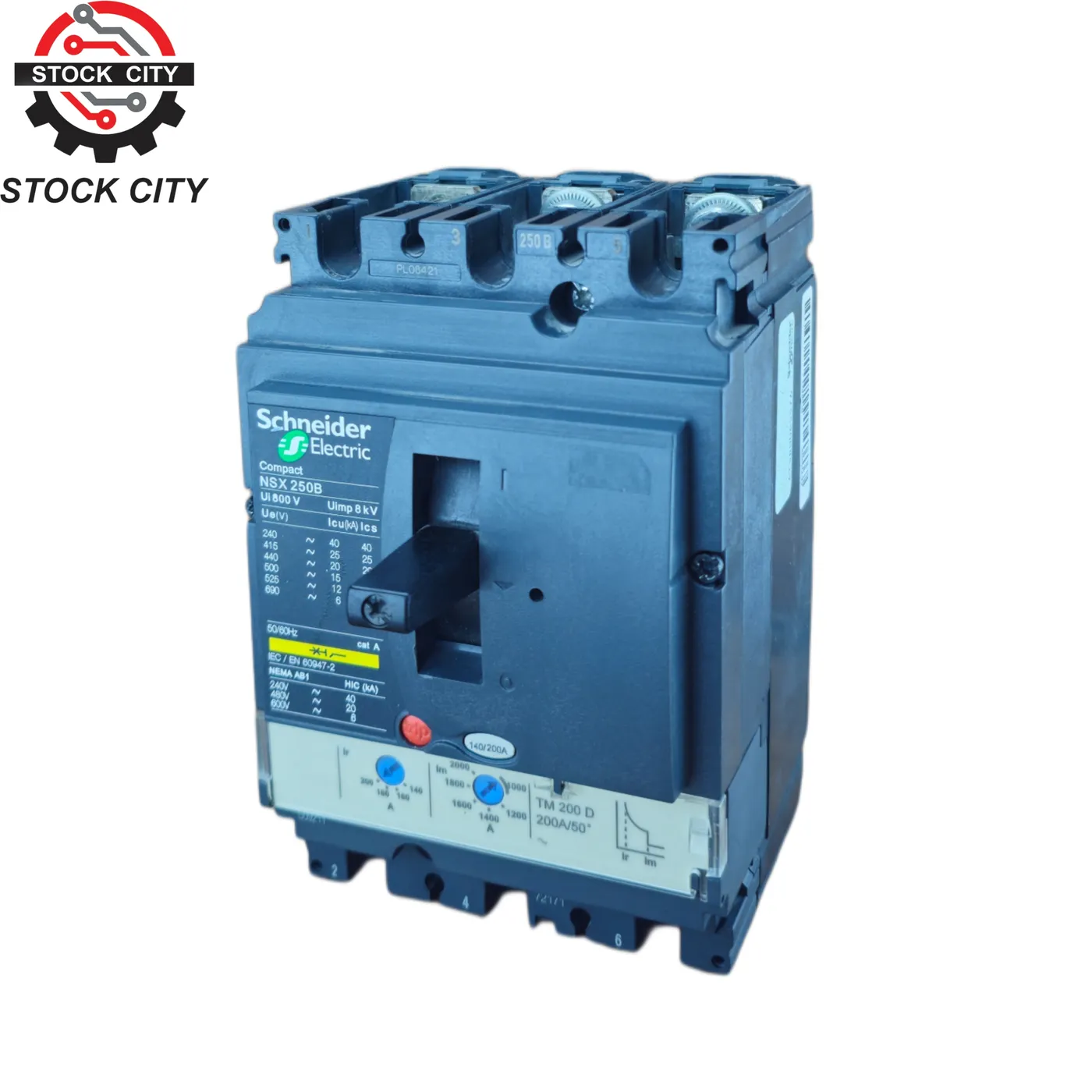 کلید اتوماتیک تنظیمی Schneider 250A (استوک)