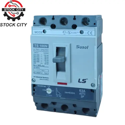 کلید اتوماتیک تنظیمی LS Susol 63A (استوک)